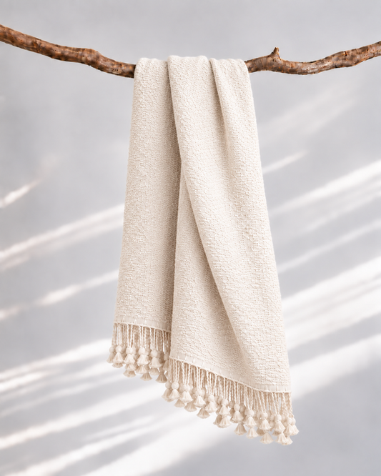 Scarf | Premium Plain Slub ( Premium ဗြောင်ချည်ဖု )